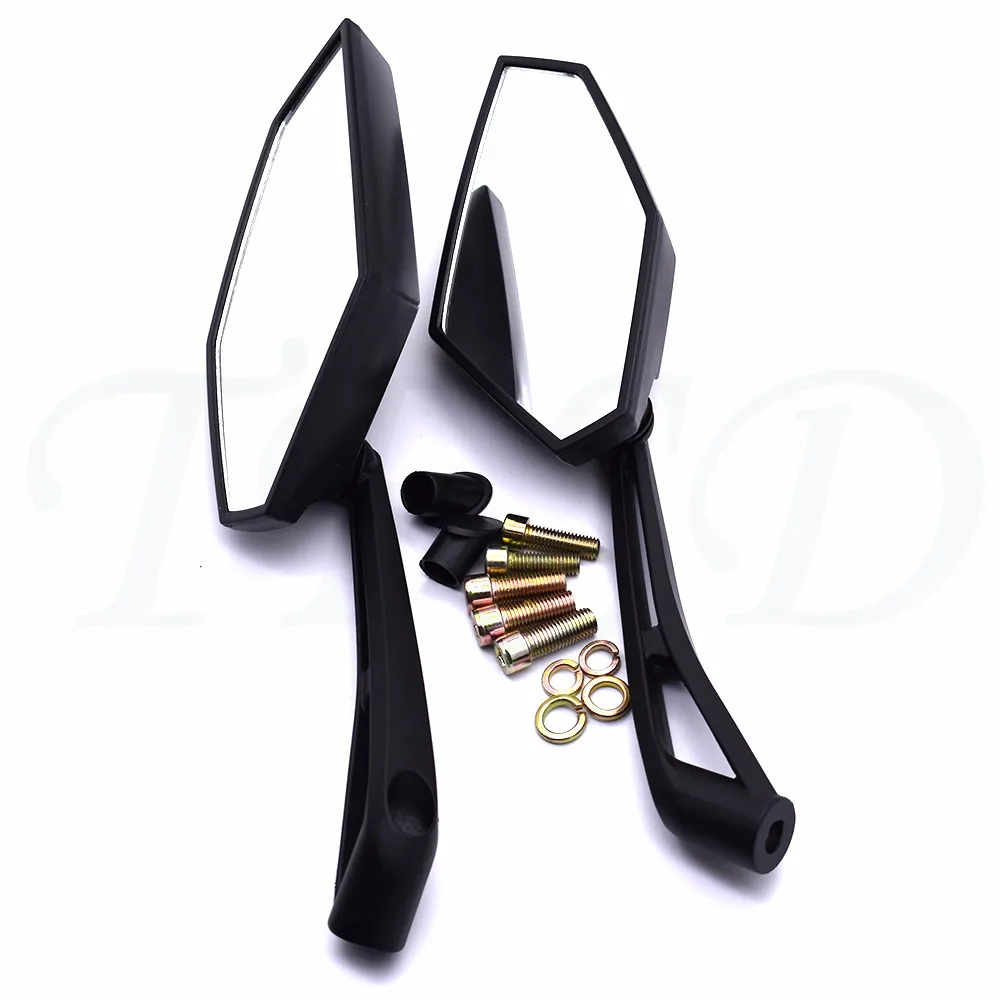 New universal 8 mm 10 mm black motorcycle rearview mirror motorbike side mirror For Yamaha FZ1 FZ6 FZ8 FZ6R XJ6 MT-07 MT-09 FZ9
New universal 8 mm 10 mm black motorcycle rearview mirror motorbike side mirror For Yamaha FZ1 FZ6 FZ8 FZ6R XJ6 MT-07 MT-09 FZ9