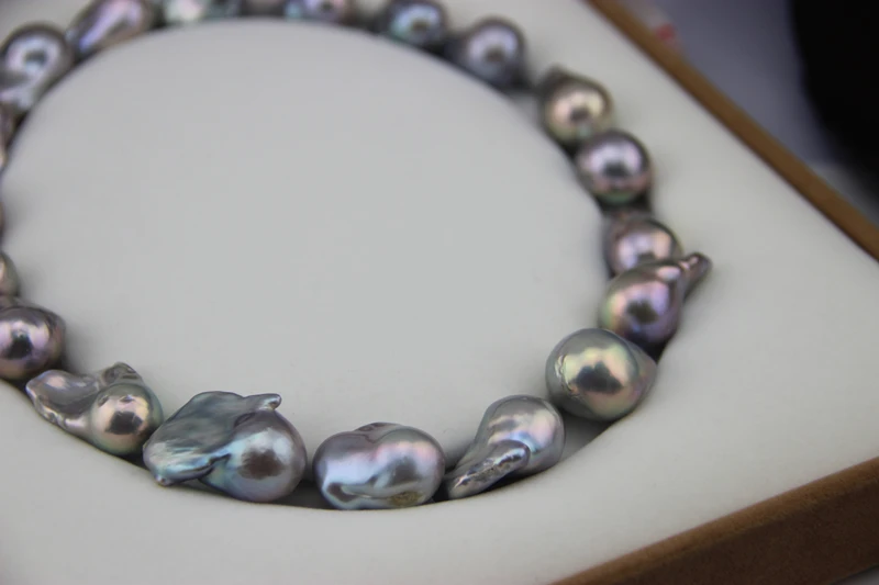 Eternal wedding Women Gift word 925 Sterling real Pony natural freshwater Baroque with shape, rare strange gray pearl par
Eternal wedding Women Gift word 925 Sterling real Pony natural freshwater Baroque with shape, rare strange gray pearl par