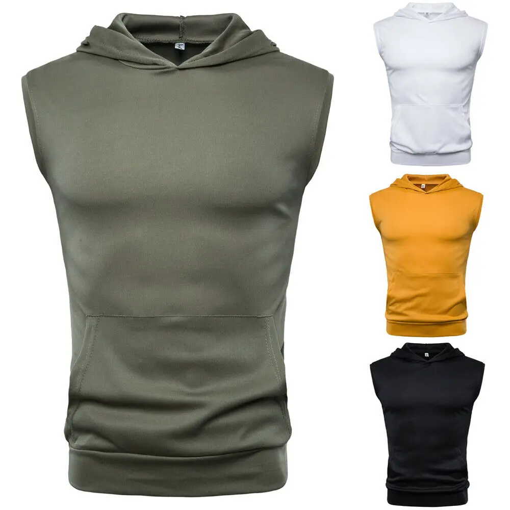 Mens Muscle Hoodie Tank Top Bodybuilding Gym Workout Sleeveless Vest Men Strretwear Jogger Top Fashion
Mens Muscle Hoodie Tank Top Bodybuilding Gym Workout Sleeveless Vest Men Strretwear Jogger Top Fashion