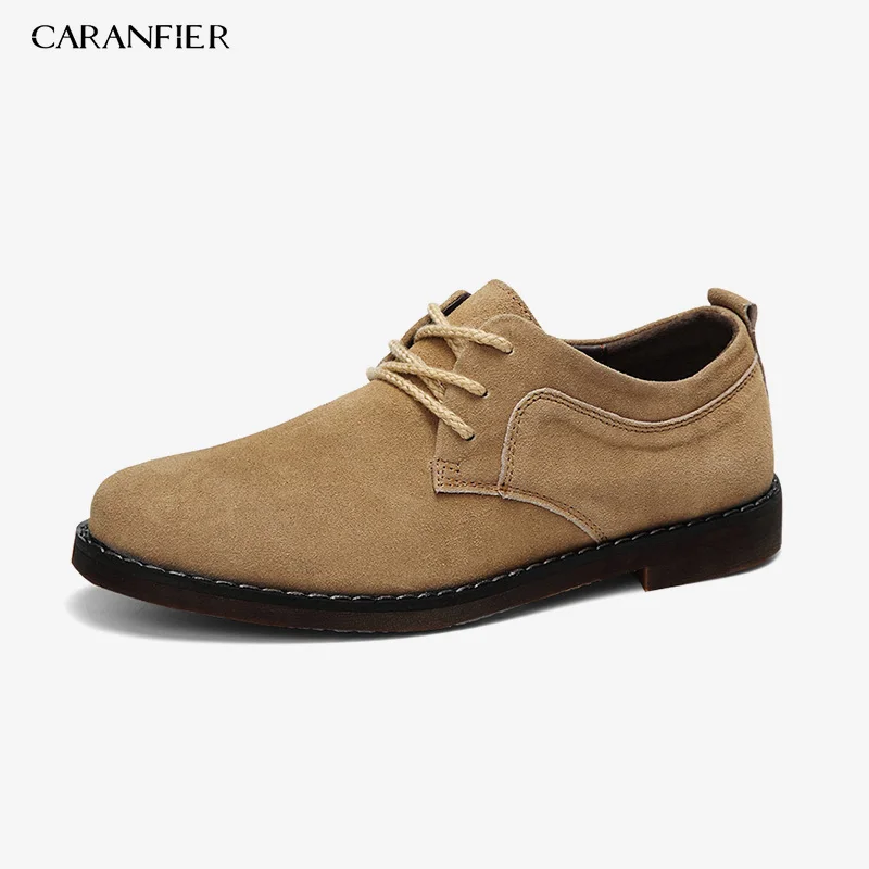 CARANFIER Brand Cow Suede Men Casual Leather Shoes Oxfords Suede Leather Men's Flats Spring Autumn Fashion Classic Shoes 43 44
CARANFIER Brand Cow Suede Men Casual Leather Shoes Oxfords Suede Leather Men's Flats Spring Autumn Fashion Classic Shoes 43 44