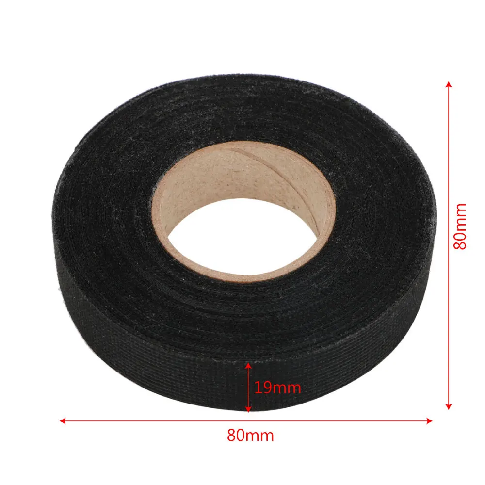 NICEYARD 1PC 19mm x15m Adhesive Flannel Fabric Cloth Tape Cable Harness Wiring For Car Auto Heat-resistant Repair Parts Tool
NICEYARD 1PC 19mm x15m Adhesive Flannel Fabric Cloth Tape Cable Harness Wiring For Car Auto Heat-resistant Repair Parts Tool