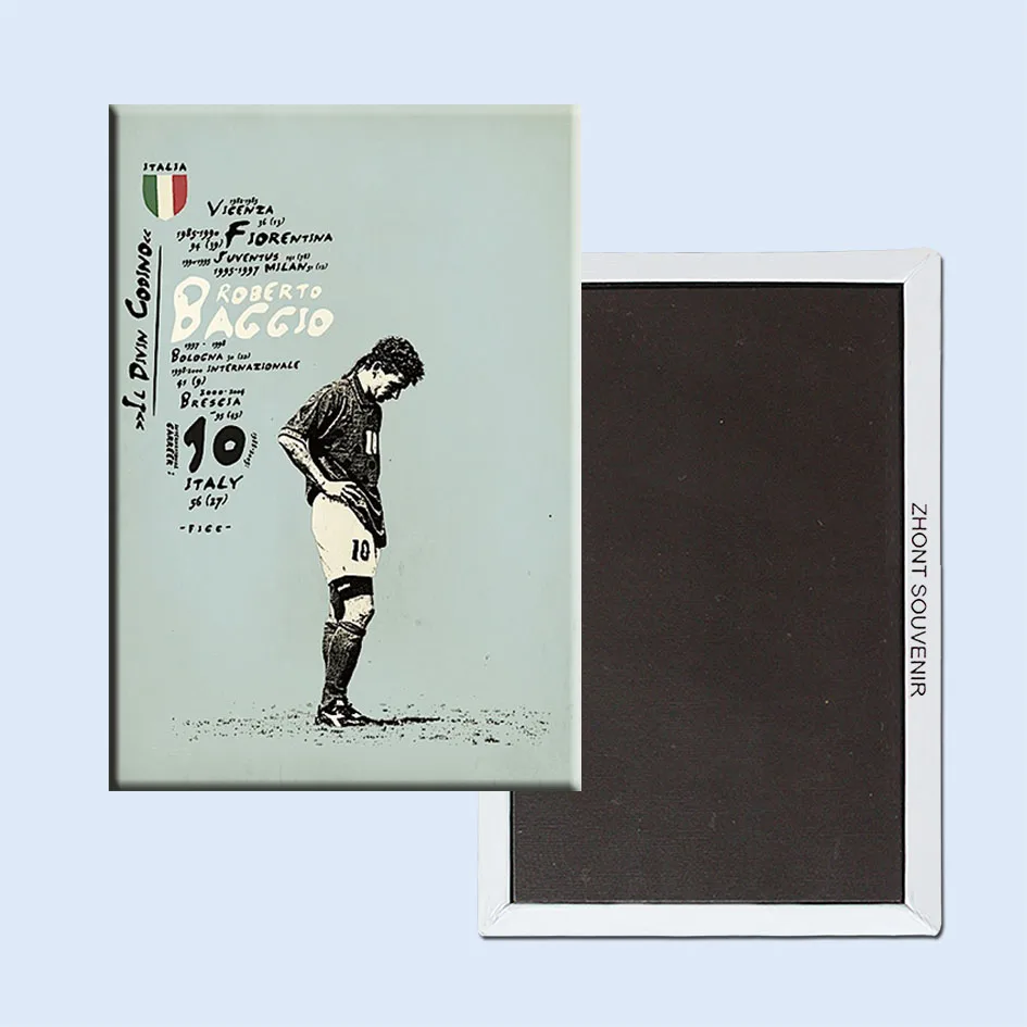 Vintage Retro Poster,Soccer of Italia Roberto Baggio Fridge Magnets 22367 Gift for friends
Vintage Retro Poster,Soccer of Italia Roberto Baggio Fridge Magnets 22367 Gift for friends