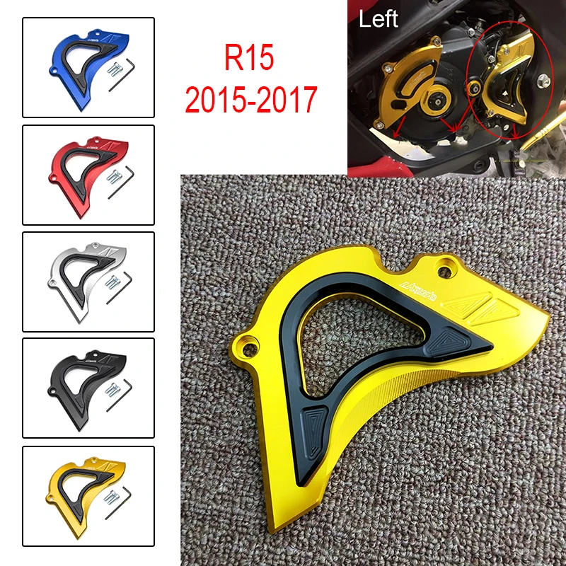 Для YAMAHA YZF R15 2015 2016 2017 аксессуары для мотоциклов передняя Звездочка цепная крышка