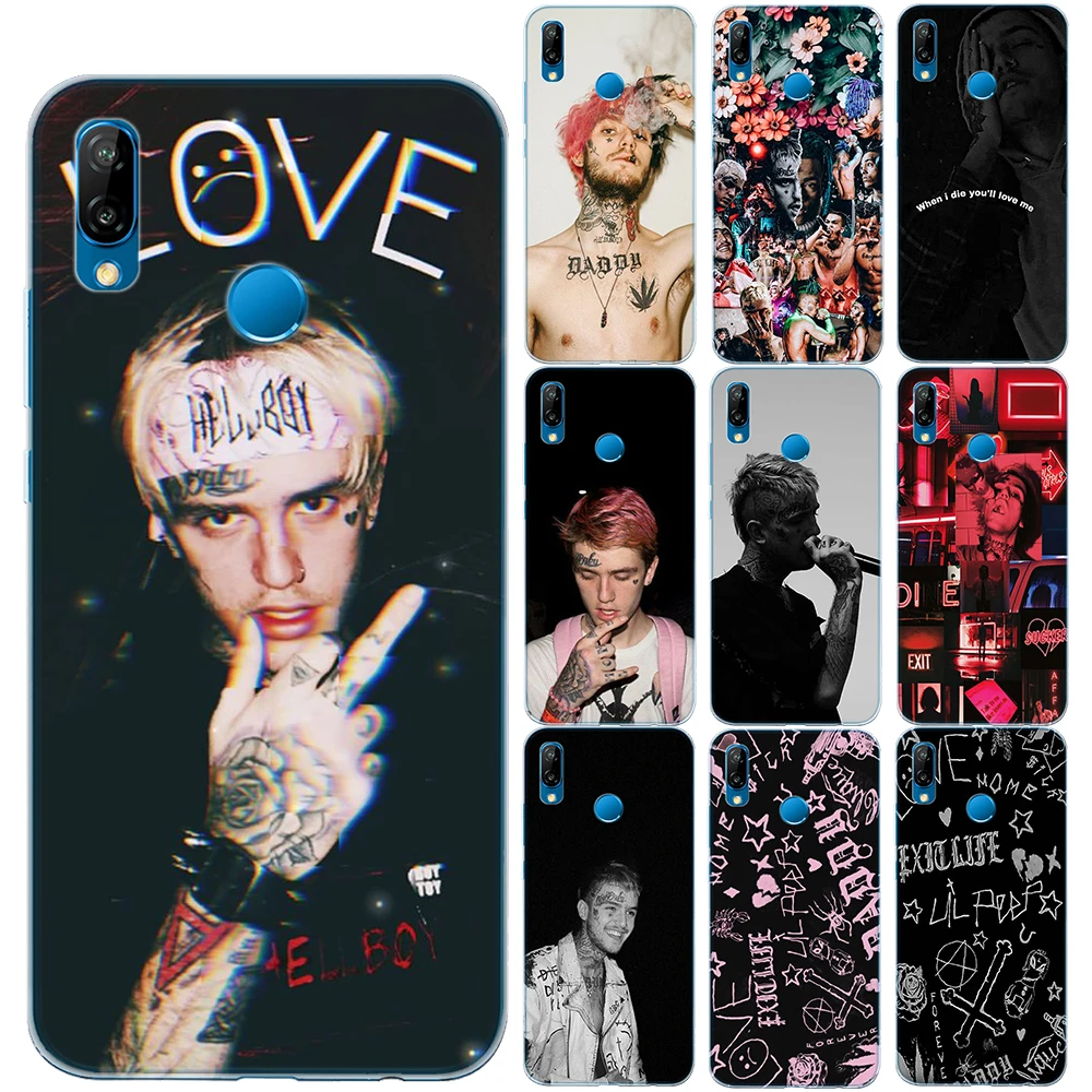 Чехол Rap Lil Peep из мягкого ТПУ для Huawei P8 P9 P10 P20 Lite P30 Pro силиконовый чехол Capa Mate 10 20