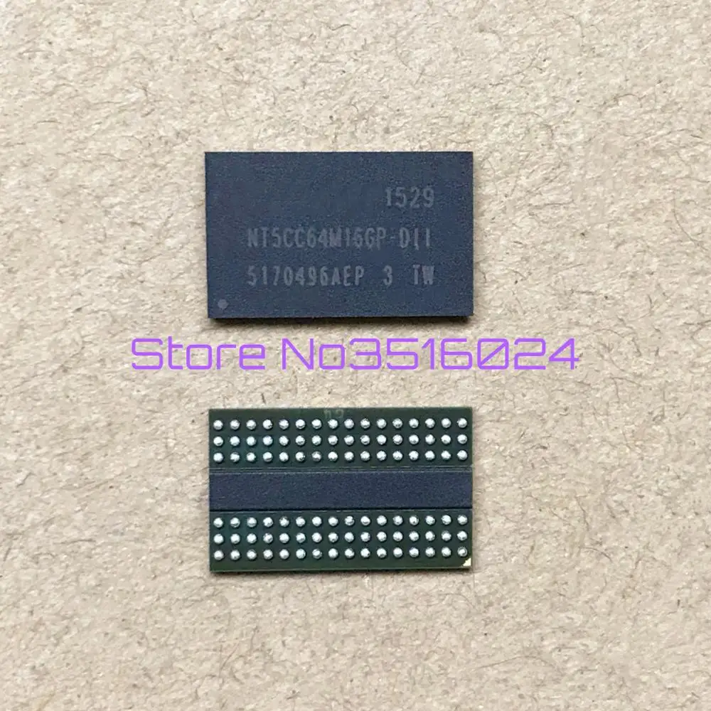 Новинка 2 шт./лот NT5CC64M16GP NT5CC64M16GP-DII BGA Быстрая доставка Оригинальная гарантия качества
Новинка 2 шт./лот NT5CC64M16GP NT5CC64M16GP-DII BGA Быстрая доставка Оригинальная гарантия качества