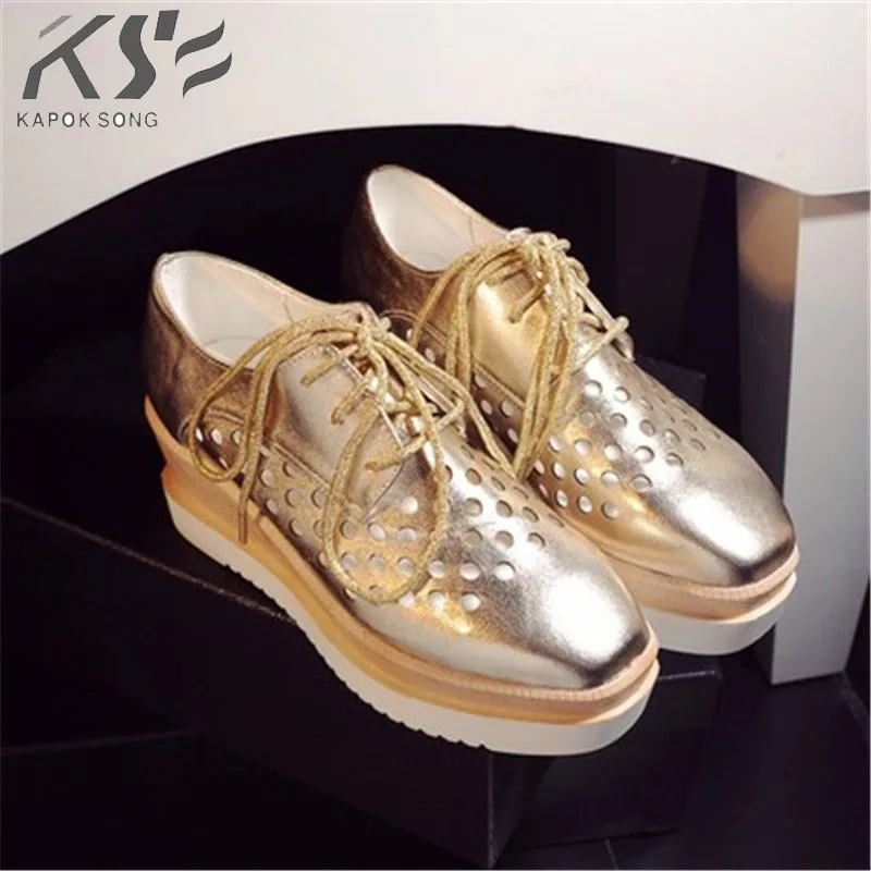 Spring Korean pine cake shoes women's head thick pine cake casual shoes full of empty shoes
Spring Korean pine cake shoes women's head thick pine cake casual shoes full of empty shoes