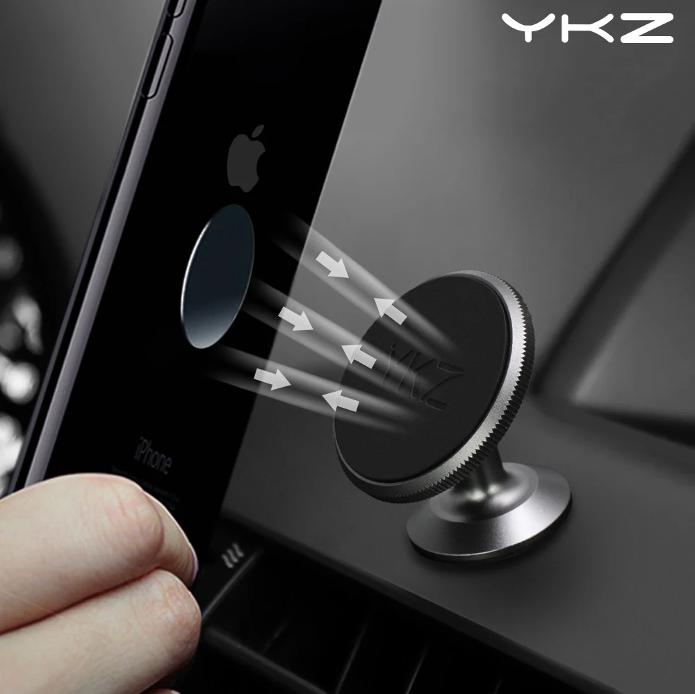 Универсальный автомобильный держатель YKZ магнитный для телефона на приборную