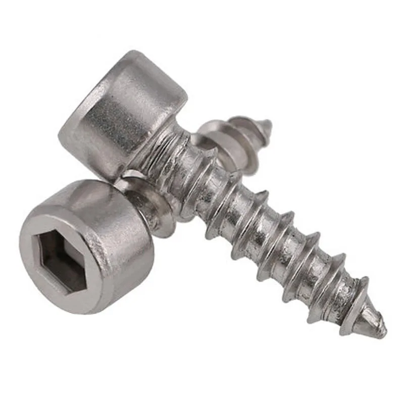 20pcs M3 M2.5 304 stainless steel Hexagon socket tapping screw Stigma screws Model self-tapping Audio bolt 6mm-25mm Length
20pcs M3 M2.5 304 stainless steel Hexagon socket tapping screw Stigma screws Model self-tapping Audio bolt 6mm-25mm Length