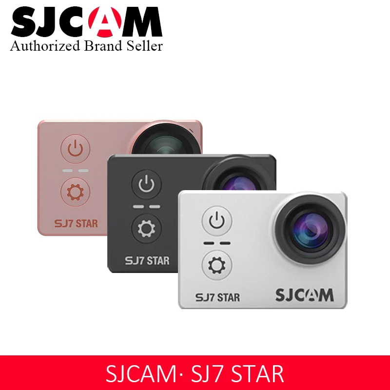 Оригинальная Экшн камера SJ7 Star 4K 30fps Ultra HD SJCAM Ambarella A12S75 2 0 "с сенсорным экраном 30 м