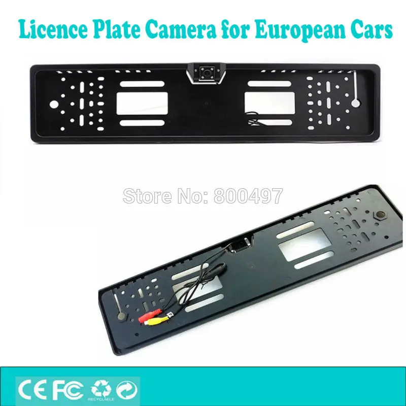 Car License Plate Frame Car Rear View Night Vision Camera Reverse Backup Camera Rearview Parking Camera EU/ UK European Cars
Car License Plate Frame Car Rear View Night Vision Camera Reverse Backup Camera Rearview Parking Camera EU/ UK European Cars