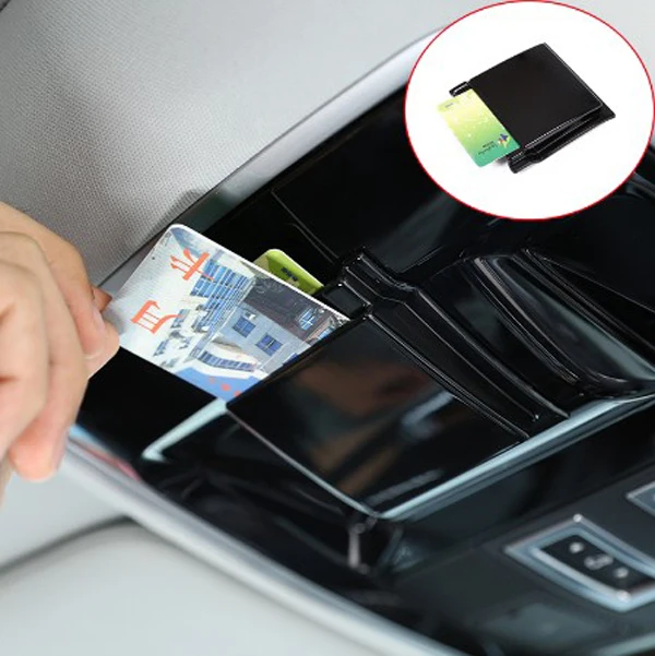 Black Car Roof Card Box Inside Secondary Storage Box For Range Rover Vogue SE 2013-2017 Range Rover Sport 2014-2017 Car Styling
Black Car Roof Card Box Inside Secondary Storage Box For Range Rover Vogue SE 2013-2017 Range Rover Sport 2014-2017 Car Styling