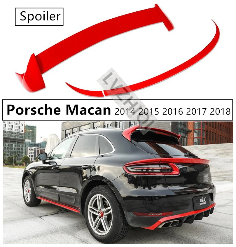 Спойлер для Porsche Macan 2014 2015 2016 2017 2018 спойлеры высокого качества из углеродного