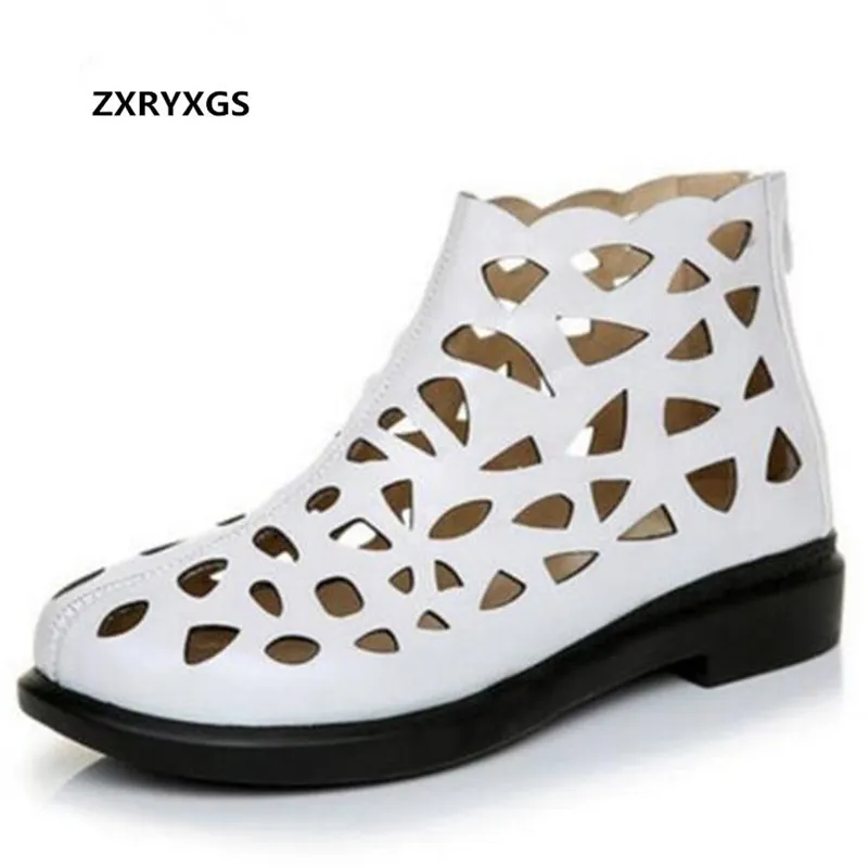 2021 New Hollow Top Cowhide Summer Leather Sandals Women Boots Summer Fashion Sandals Comfort Soft Casual Shoes Woman Sandals
2021 New Hollow Top Cowhide Summer Leather Sandals Women Boots Summer Fashion Sandals Comfort Soft Casual Shoes Woman Sandals