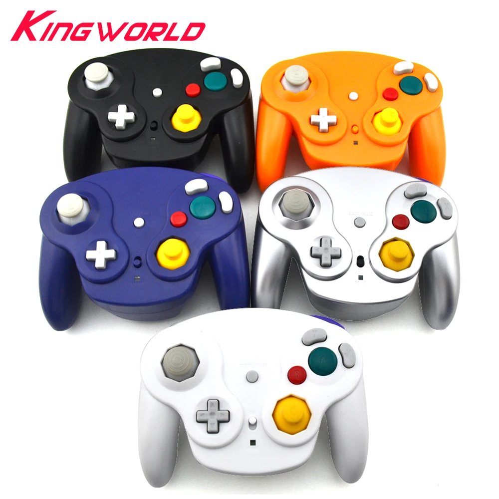 50 PCS a lot Wireless 2.4GHz Wifi Controller Gamepad Portable joystick for Game Cube for N-G-C
50 PCS a lot Wireless 2.4GHz Wifi Controller Gamepad Portable joystick for Game Cube for N-G-C