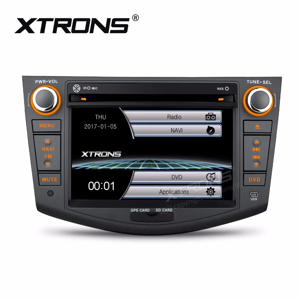 7 "HD сенсорный экран 2 din стерео радио DVD плеер SWC USB SD GPS для Toyota RAV4 2006 2007 2008 2009 2010 2011
