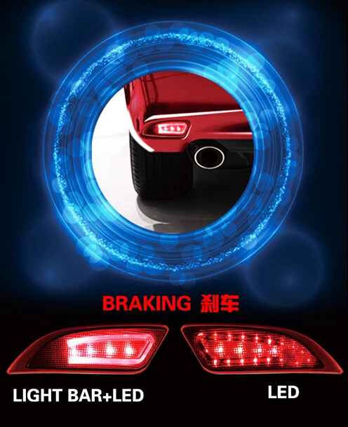 led driving light + brake light, rear bumper back surrounded light for toyota Camry 2015, 2 versions
led driving light + brake light, rear bumper back surrounded light for toyota Camry 2015, 2 versions