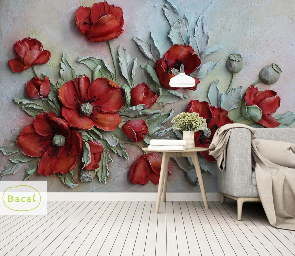 Custom 3D Wall Murals Wallpaper Retro Hand Painted Floral Wall Living Room Bedroom Home 16d Mural Wallpaper opium poppy Flower
Custom 3D Wall Murals Wallpaper Retro Hand Painted Floral Wall Living Room Bedroom Home 16d Mural Wallpaper opium poppy Flower
