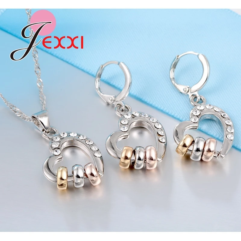 Trendy 925 Sterling Silver Shinning Gemstone Hollow Heart Drop Earrings Necklace Women Wedding Anniversary Jewelry Sets
Trendy 925 Sterling Silver Shinning Gemstone Hollow Heart Drop Earrings Necklace Women Wedding Anniversary Jewelry Sets