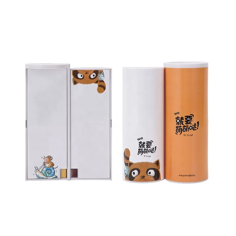 Multifunction Cylindrical ipen Pencil Box Stationery Box Stationery Pen Holder Trendy Round Pencil Case With Animal Picture
Multifunction Cylindrical ipen Pencil Box Stationery Box Stationery Pen Holder Trendy Round Pencil Case With Animal Picture