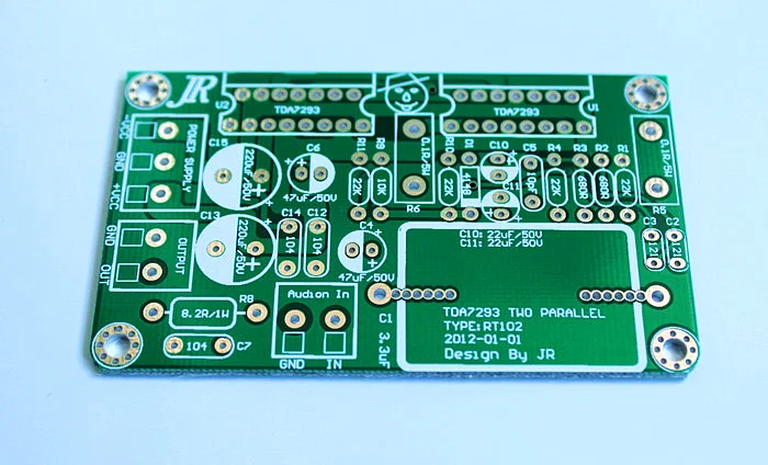 double parallel 170W Mono amplifier board with TDA7293 chip amplifier board(Left and right board combined dual channel)
double parallel 170W Mono amplifier board with TDA7293 chip amplifier board(Left and right board combined dual channel)
