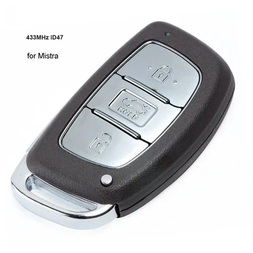 KEYECU New Replacement Smart Remote Car Key Fob 433MHz ID47 transpond chip for Hyundai Mistra 2015 2016 2017
KEYECU New Replacement Smart Remote Car Key Fob 433MHz ID47 transpond chip for Hyundai Mistra 2015 2016 2017