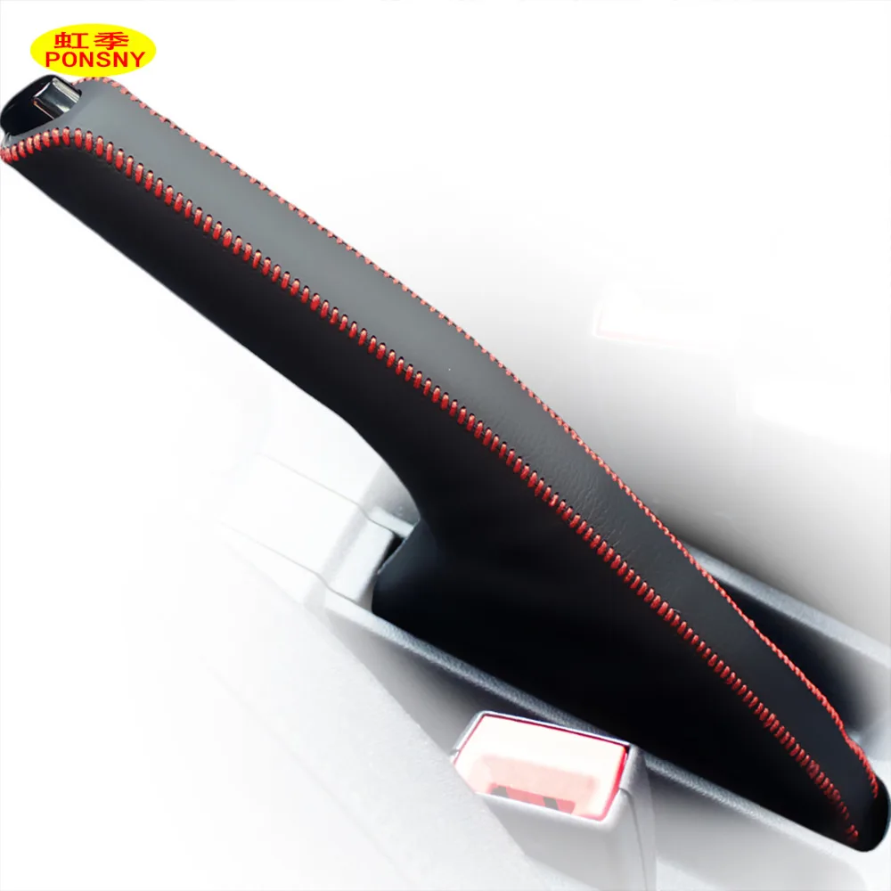 PONSNY Car Handbrake Cover Case for Volkswagen VW BORA POLO SANTANA Auto Genuine Leather Handbrake Grips Cover
PONSNY Car Handbrake Cover Case for Volkswagen VW BORA POLO SANTANA Auto Genuine Leather Handbrake Grips Cover