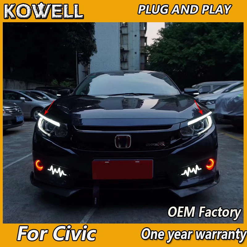 Автомобильный Стайлинг для Honda Civic 10th 2016-2018 светодиодный головной светильник для бровей дневные ходовые огни светильник DRL монитор измеряет ...
Автомобильный Стайлинг для Honda Civic 10th 2016-2018 светодиодный головной светильник для бровей дневные ходовые огни светильник DRL монитор измеряет ...