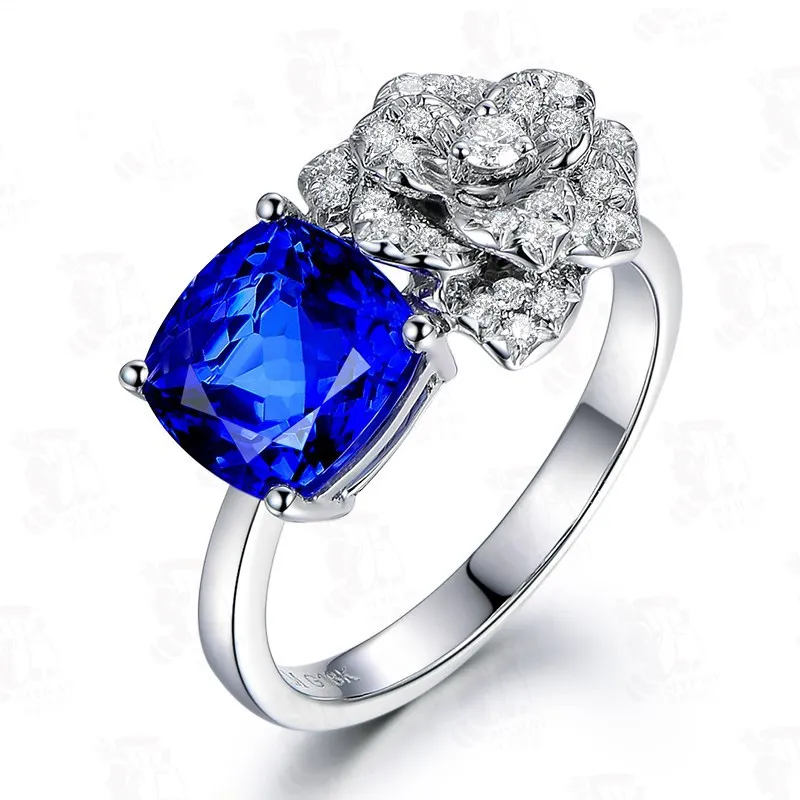 New Fashion Charm Women's Ring Silver Color Square Blue/Red Crystal Flower White Cubic Zircon Ring Wedding Ring For Women
New Fashion Charm Women's Ring Silver Color Square Blue/Red Crystal Flower White Cubic Zircon Ring Wedding Ring For Women