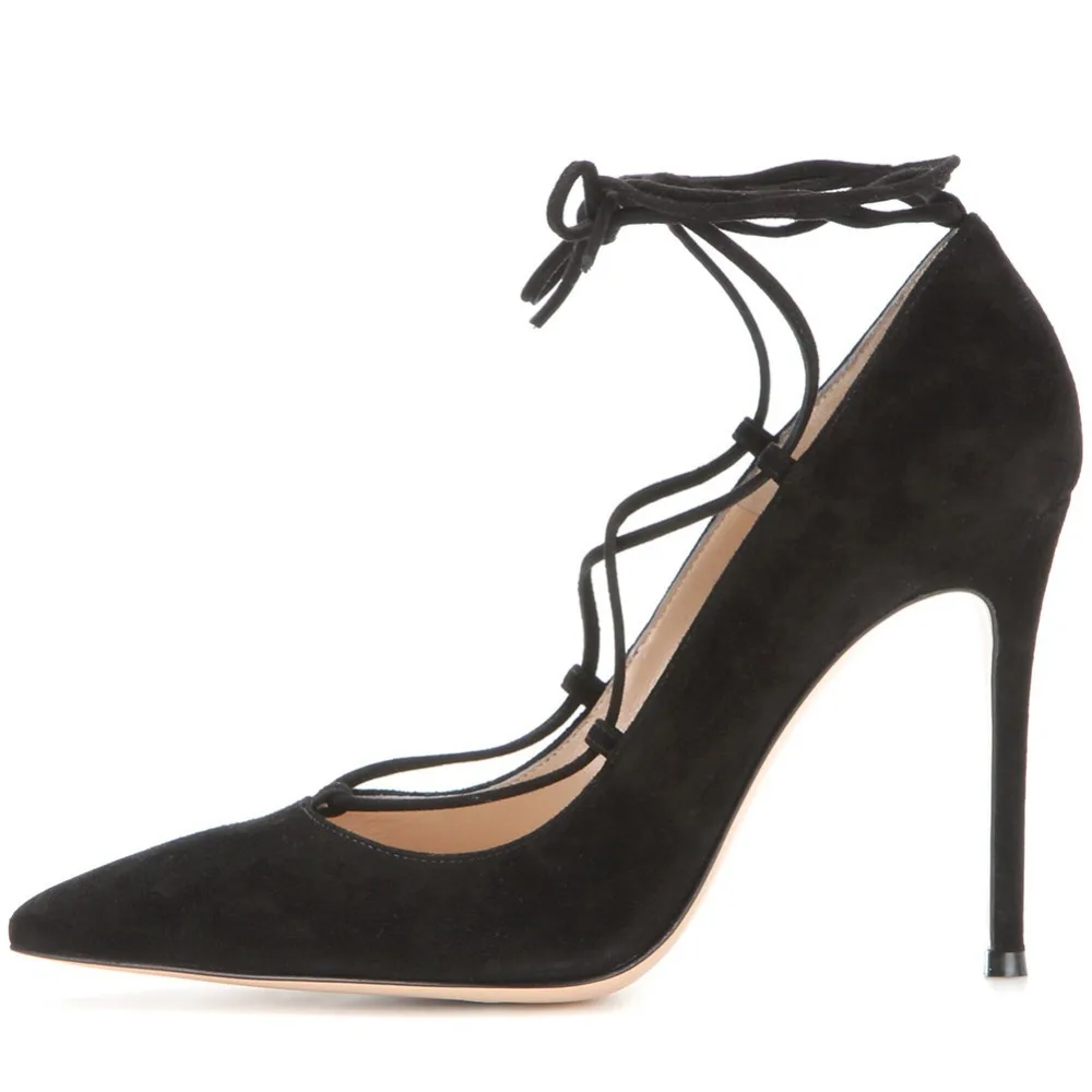 newest fall ladies shoes black beige suede pumps ankle strap lace up high heels shoes pointed toe pumps heels woman bride shoes
newest fall ladies shoes black beige suede pumps ankle strap lace up high heels shoes pointed toe pumps heels woman bride shoes