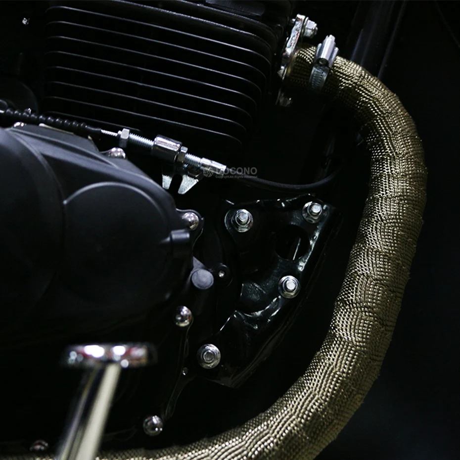 10m High Heat Insulation Fire Fiberglass Wrap Resistant Fireproof Exhaust Header Pipe Tape Cloth Gold Winding For Motor Car Tie
10m High Heat Insulation Fire Fiberglass Wrap Resistant Fireproof Exhaust Header Pipe Tape Cloth Gold Winding For Motor Car Tie