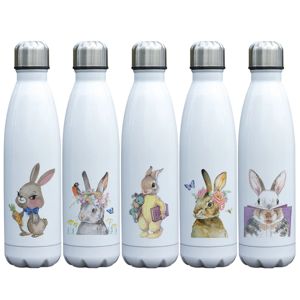 Cute Lovable Rabbit Printing Vacuum Cup Insulated Stainless Steel Bunny Thermos Double Walls Bottle with Rabbit Theme for Kids
Cute Lovable Rabbit Printing Vacuum Cup Insulated Stainless Steel Bunny Thermos Double Walls Bottle with Rabbit Theme for Kids