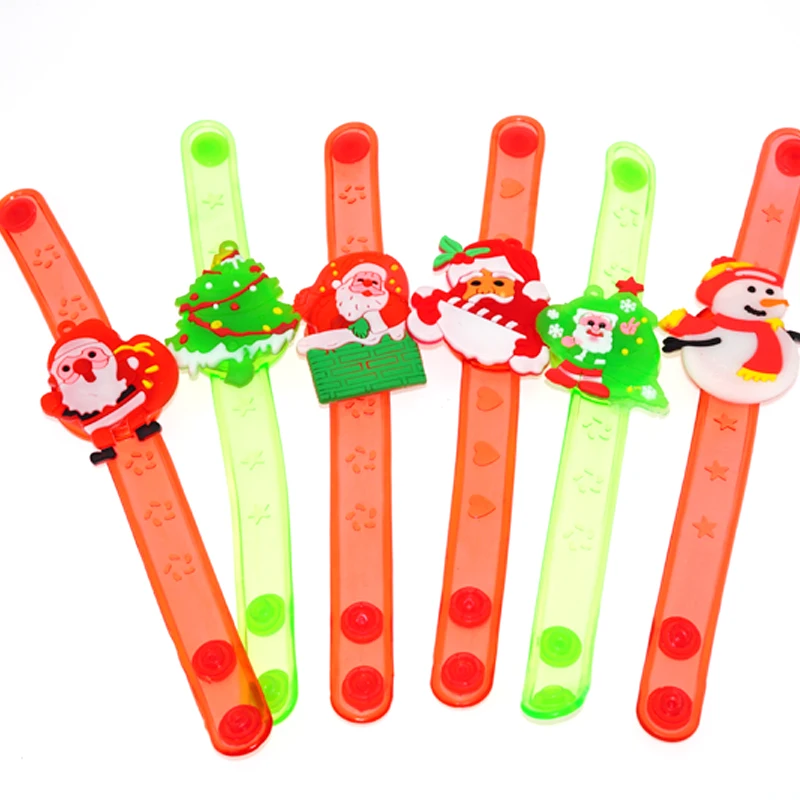 20Pcs/Lot Colorful Christmas Cartoon Glowing Bracelet Luminous LED Bangles Wristbands Festival Party Supplies Kids Gift
20Pcs/Lot Colorful Christmas Cartoon Glowing Bracelet Luminous LED Bangles Wristbands Festival Party Supplies Kids Gift