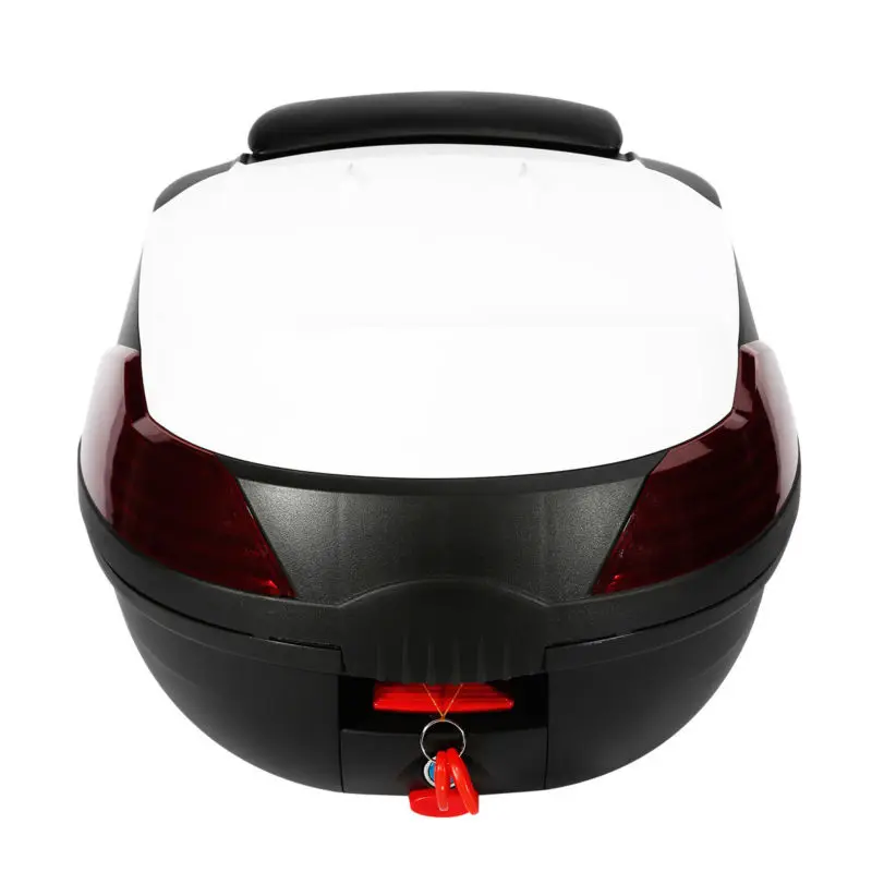 Багажник для мотоцикла жесткий задний багажник чехол хранения на шлем С
