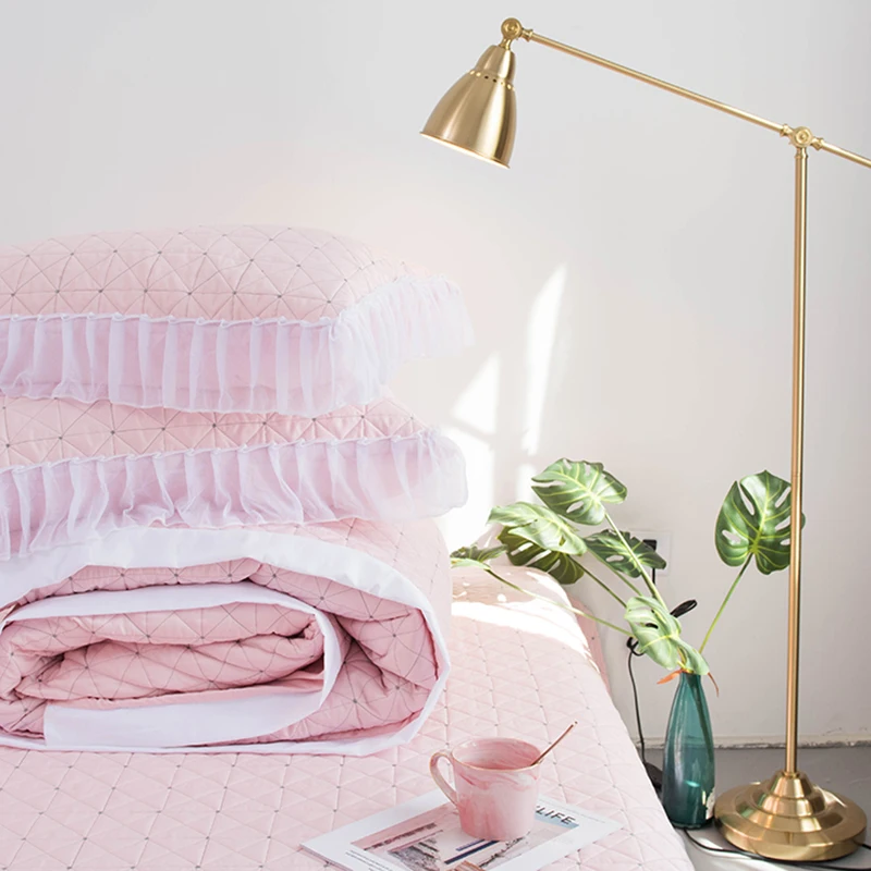 Princess Style Bedding Sets girls Bedspread cotton Bed Linen Duvet Cover Bed Skirt Pillowcase lace bed cover 1.2/1.5m bed Set
Princess Style Bedding Sets girls Bedspread cotton Bed Linen Duvet Cover Bed Skirt Pillowcase lace bed cover 1.2/1.5m bed Set