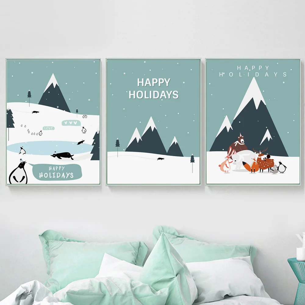 Cartoon Animal Fox Snow Mountain Minimalist Wall Art Canvas Painting Nordic Posters and Prints Wall Picture Baby Kids Room Decor
Cartoon Animal Fox Snow Mountain Minimalist Wall Art Canvas Painting Nordic Posters and Prints Wall Picture Baby Kids Room Decor