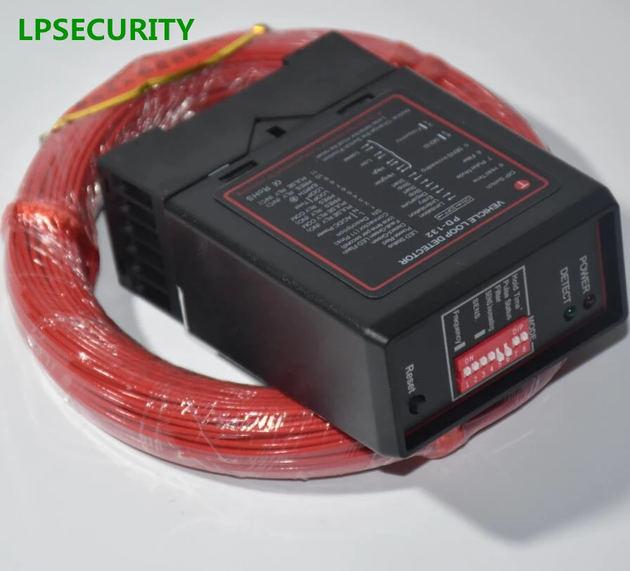 LPSECURITY 100 м кабель одноканальный Индуктивный автомобильный шлейфовый детектор