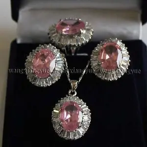 Free shipping@@@@@Pink Rose Crystal Link Earrings/Ring/ Necklace Pendant Set AAA
Free shipping@@@@@Pink Rose Crystal Link Earrings/Ring/ Necklace Pendant Set AAA