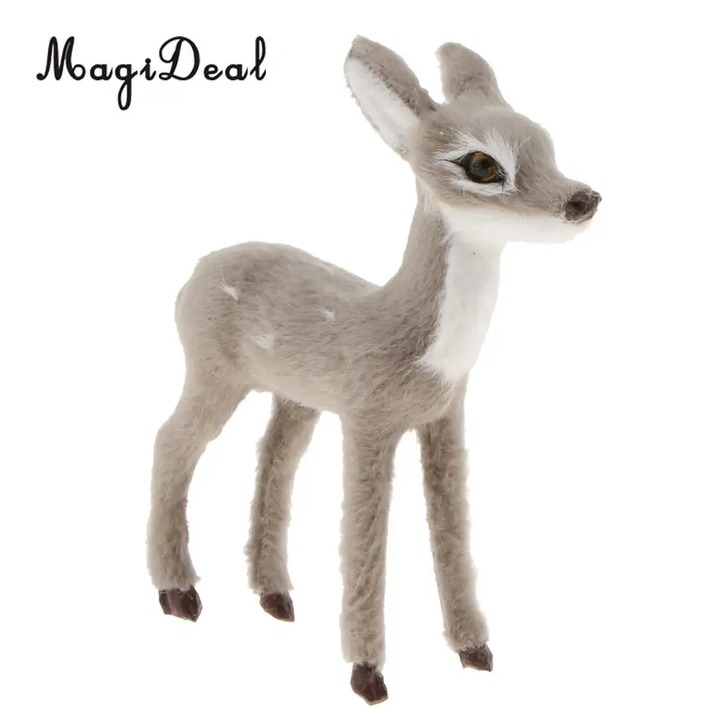 Mini Christmas Simulation Small Sika Deer Doll Xmas Ornament Miniatures Prop Home Decoration Standing
Mini Christmas Simulation Small Sika Deer Doll Xmas Ornament Miniatures Prop Home Decoration Standing
