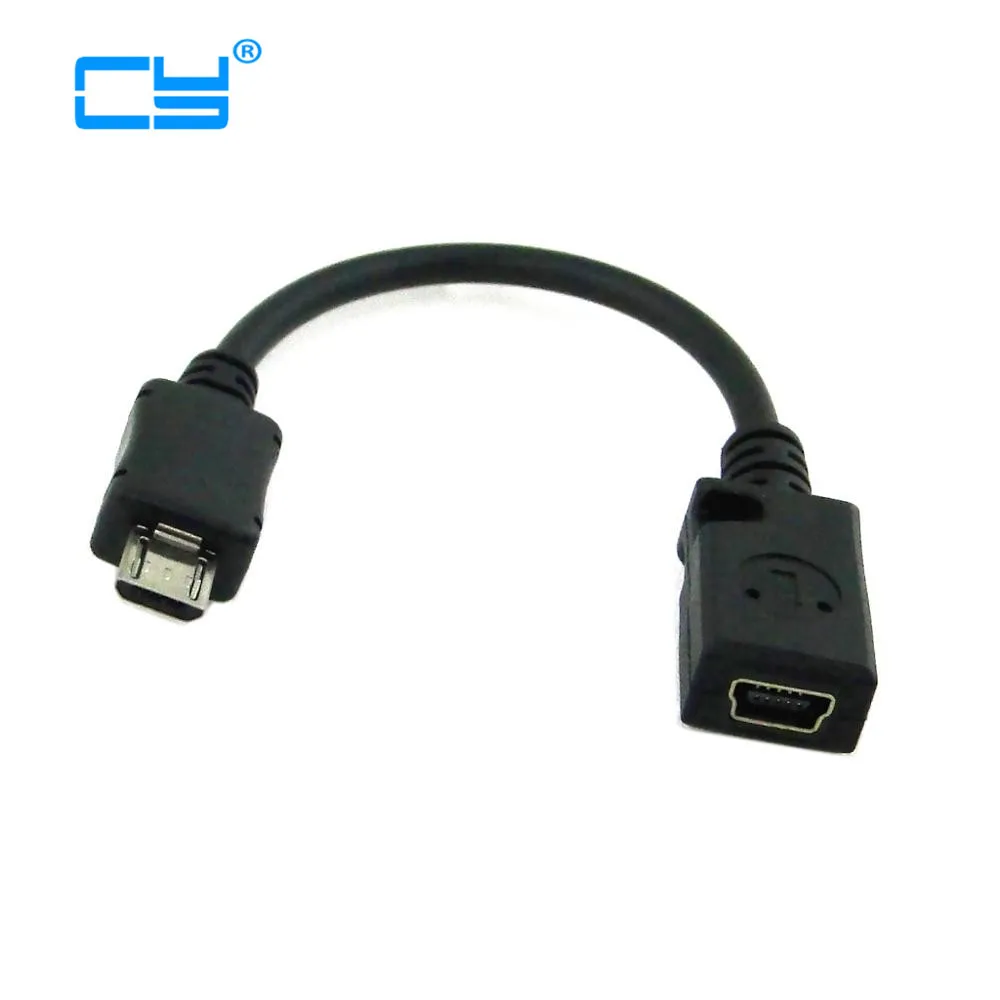 0.1M Micro USB Male to Mini USB Female Adapter Cable for phones MP3 MP4 10cm Black 10pcs/lot Free shipping+Tracking number
0.1M Micro USB Male to Mini USB Female Adapter Cable for phones MP3 MP4 10cm Black 10pcs/lot Free shipping+Tracking number