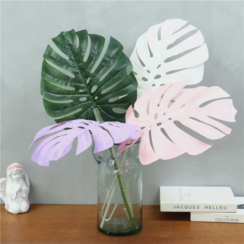 5pcs Simulation Plant Big Turtle Back Leaf Wedding Background Wall Accessories Home Decoration Leaf Artificial Flower
5pcs Simulation Plant Big Turtle Back Leaf Wedding Background Wall Accessories Home Decoration Leaf Artificial Flower