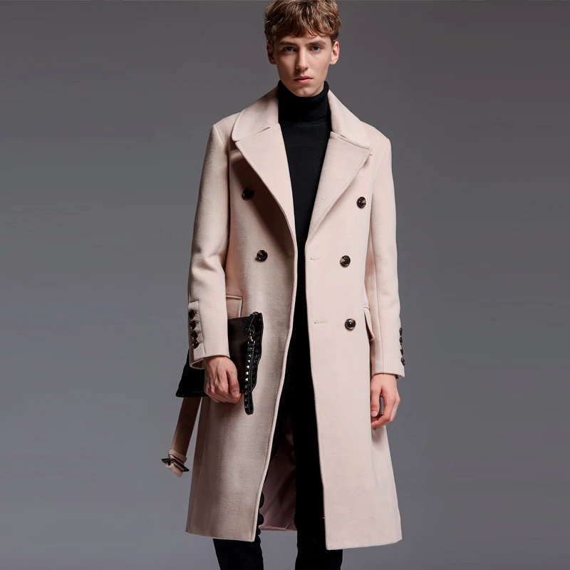 Ultra long paragraph wool coat male belt fashion plus size cashmere outerwea S-6XL!!! Big yards men's windbreak
Ultra long paragraph wool coat male belt fashion plus size cashmere outerwea S-6XL!!! Big yards men's windbreak