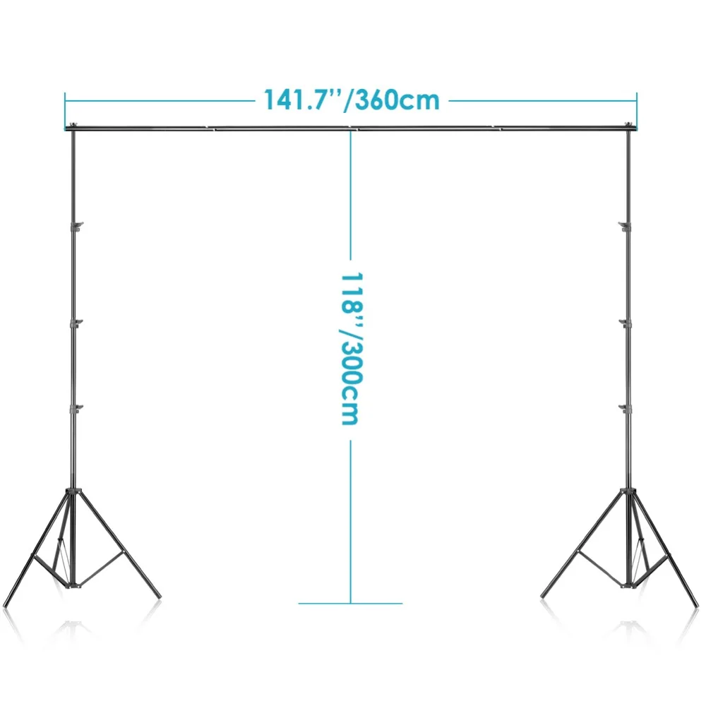 Neewer фото и Видеостудия Регулируемая подставка для фона Система поддержки сумка