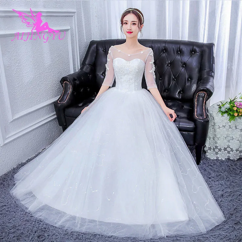AIJINGYU 2021 wholesale Customized new hot selling cheap ball gown lace up back formal bride dresses wedding dress FU168
AIJINGYU 2021 wholesale Customized new hot selling cheap ball gown lace up back formal bride dresses wedding dress FU168