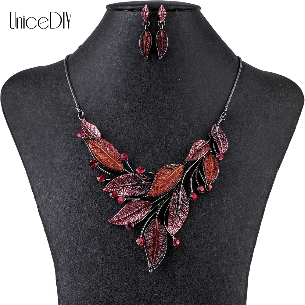 MS1504800 Fashion Jewelry Sets High Quality Necklace Sets For Women Jewelry Black zinc Plated Crystal Resin Leaf Design Gift
MS1504800 Fashion Jewelry Sets High Quality Necklace Sets For Women Jewelry Black zinc Plated Crystal Resin Leaf Design Gift
