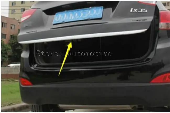 Stainless Steel Rear Trunk molding Lid Cover trim for Hyundai ix35 Tucson 2010 2011 2012 2013
Stainless Steel Rear Trunk molding Lid Cover trim for Hyundai ix35 Tucson 2010 2011 2012 2013