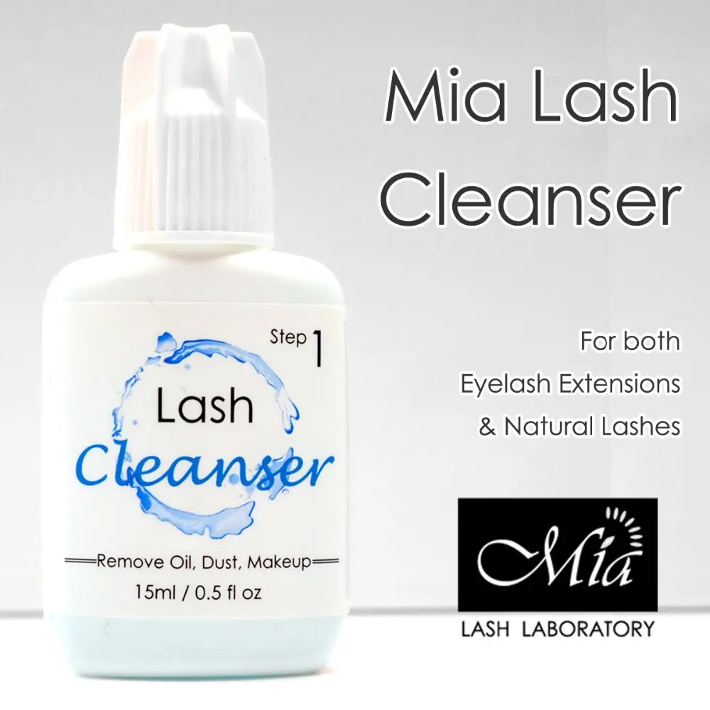 Mia Lash Cleanser for Eyelash Extension & Natural Lash Pre-treatment by Mia Lash Laboratory
Mia Lash Cleanser for Eyelash Extension & Natural Lash Pre-treatment by Mia Lash Laboratory