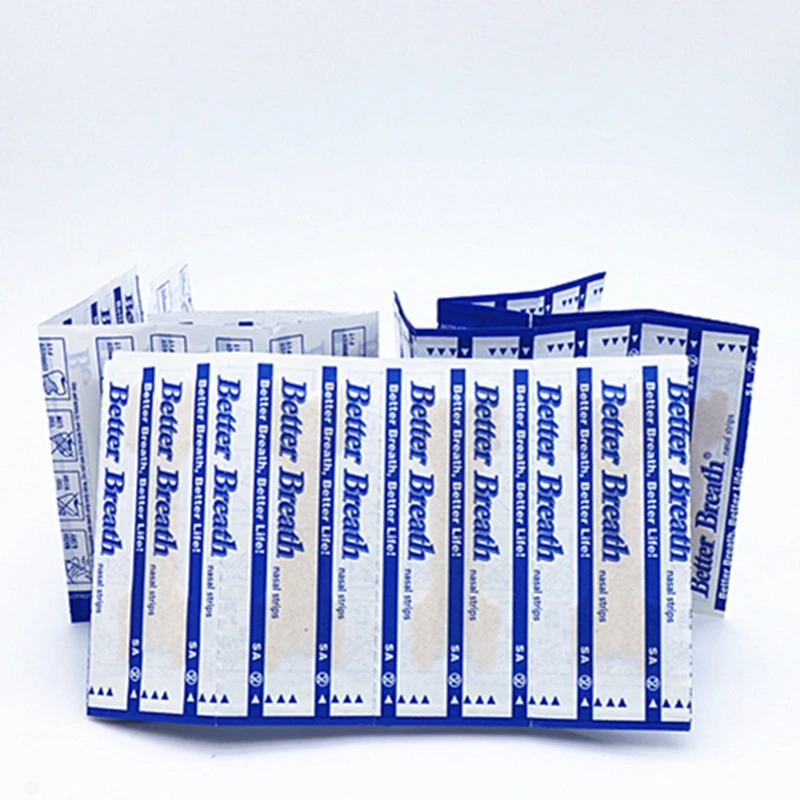 300pcs/lot (55x16mm) Hot Sale Anti Snoring Strips Sleep Breathe Better Nasal Strip Stop Snoring Nasal Patch for Health Sleep
300pcs/lot (55x16mm) Hot Sale Anti Snoring Strips Sleep Breathe Better Nasal Strip Stop Snoring Nasal Patch for Health Sleep