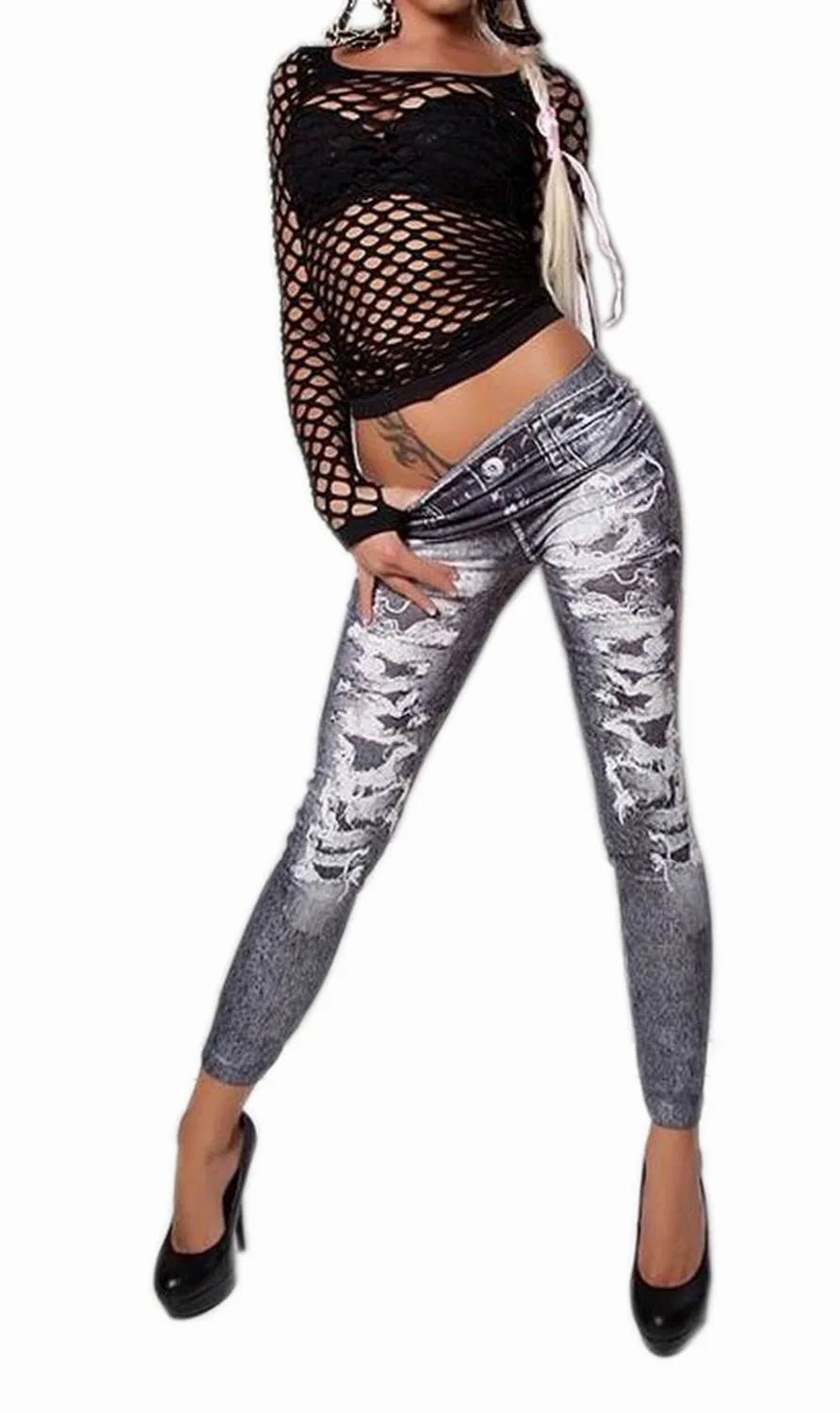 Hot Popular Personality Fashion Sexy Jeans Leggings Sexy Women Skinny Leggings Stretchy Slim Leggings
Hot Popular Personality Fashion Sexy Jeans Leggings Sexy Women Skinny Leggings Stretchy Slim Leggings