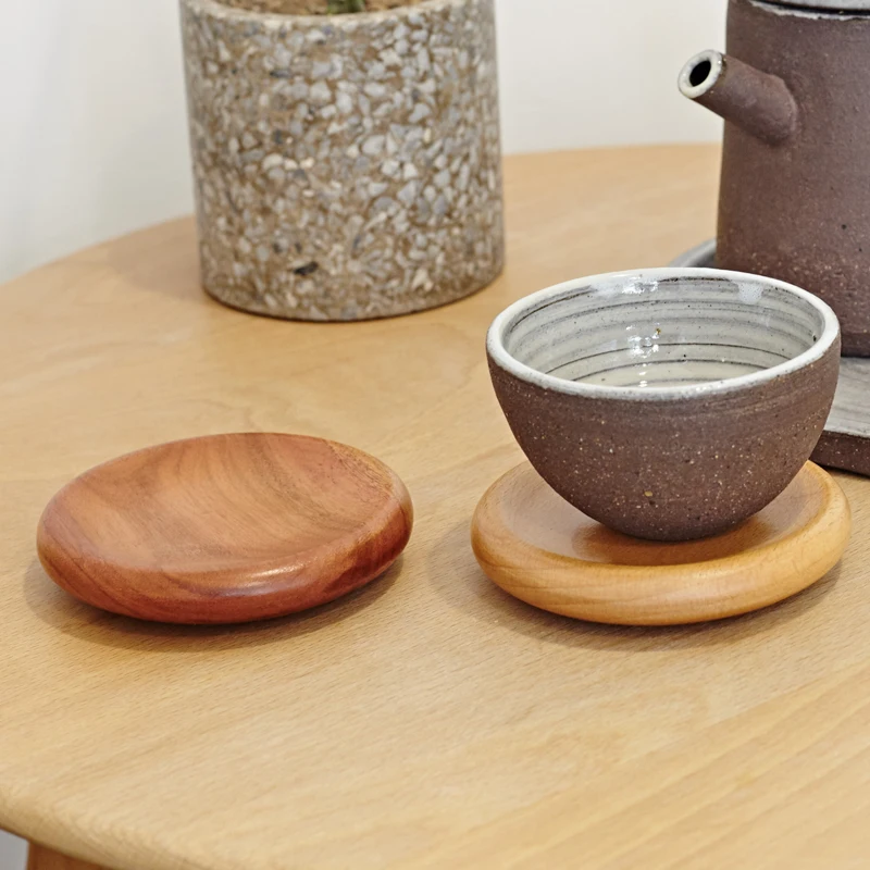 Japan Style Wooden Coasters Brief Design Round Cup/Bowl Mat Arc Edge Spill Proof Heat Insulated Pad Tea Set Accessory
Japan Style Wooden Coasters Brief Design Round Cup/Bowl Mat Arc Edge Spill Proof Heat Insulated Pad Tea Set Accessory
