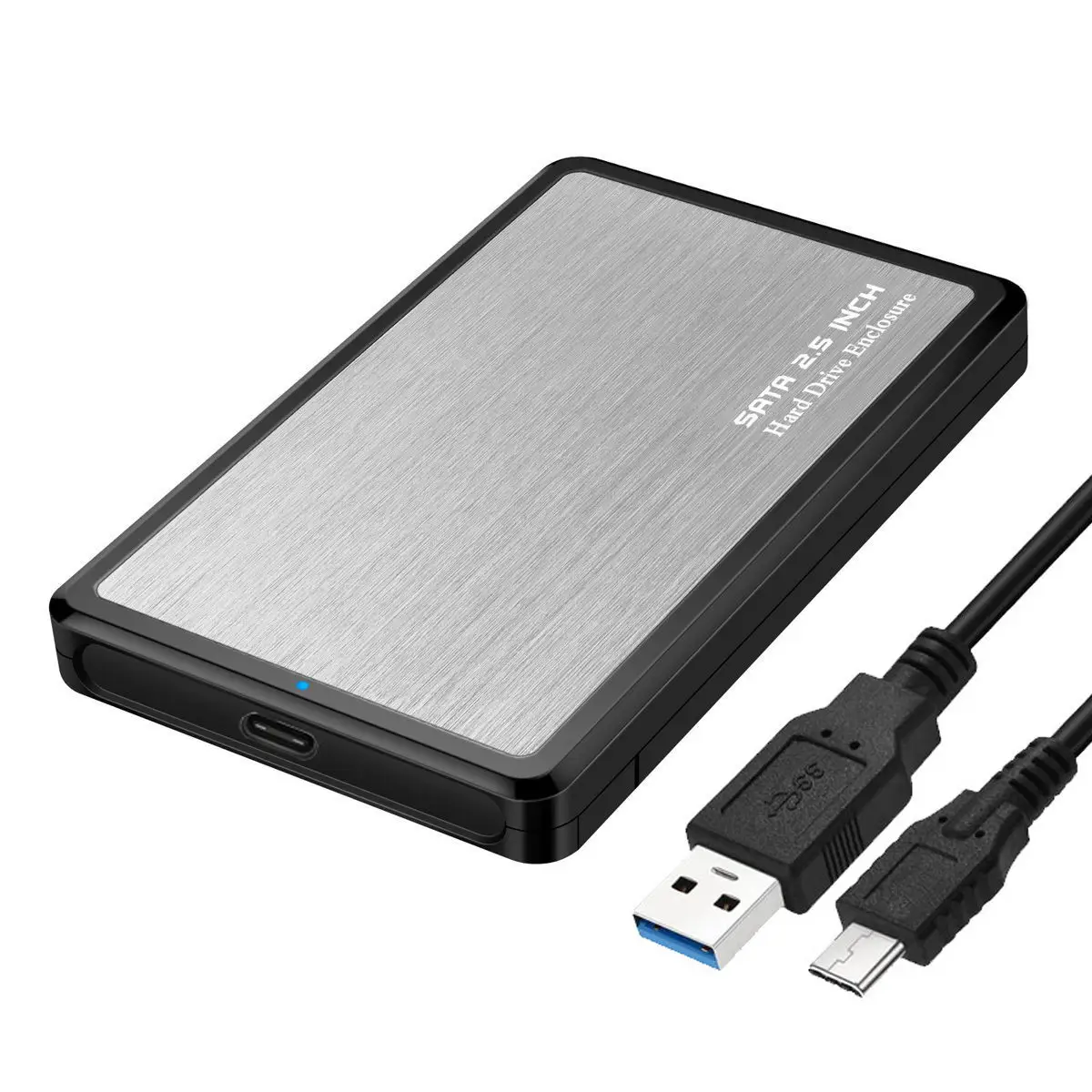 USB-C Type-C до 2,5 "SATA SSD HDD 22Pin внешний жесткий диск Корпус для ноутбука и ПК
USB-C Type-C до 2,5 "SATA SSD HDD 22Pin внешний жесткий диск Корпус для ноутбука и ПК